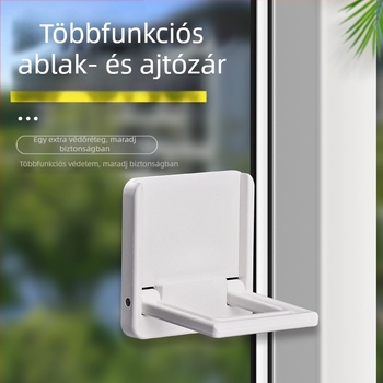 Ablak- és tolóajtó biztonsági stopper záróval – Modell TJ20231215M001, PVC