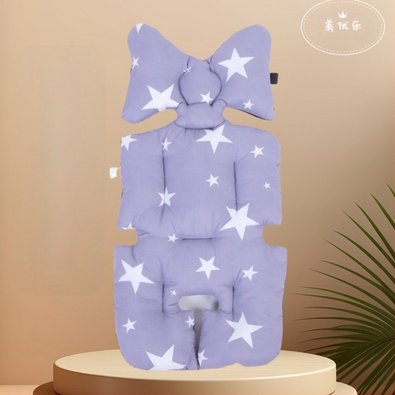 Vastag pamut babakocsi üléspárna, Koreai stílusú, négy évszakos, 0–3 éveseknek