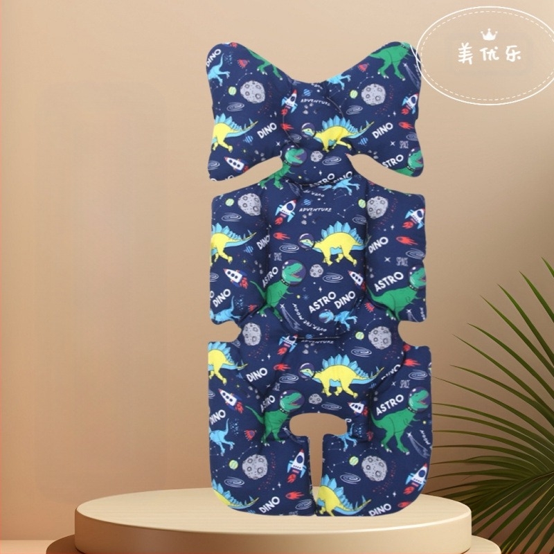 Vastag pamut babakocsi üléspárna, Koreai stílusú, négy évszakos, 0–3 éveseknek