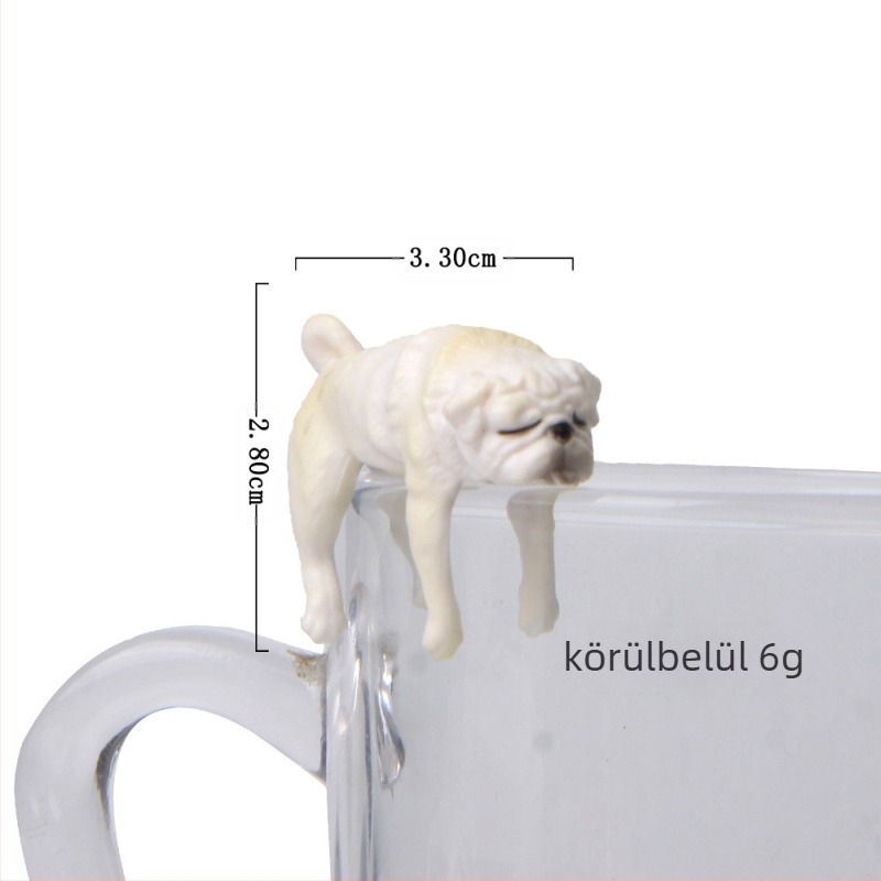 PVC karikatúra kertdekorációs figura, idilli stílus, injekciós öntéses kivitel, fügő dekoratív kiegészítő
