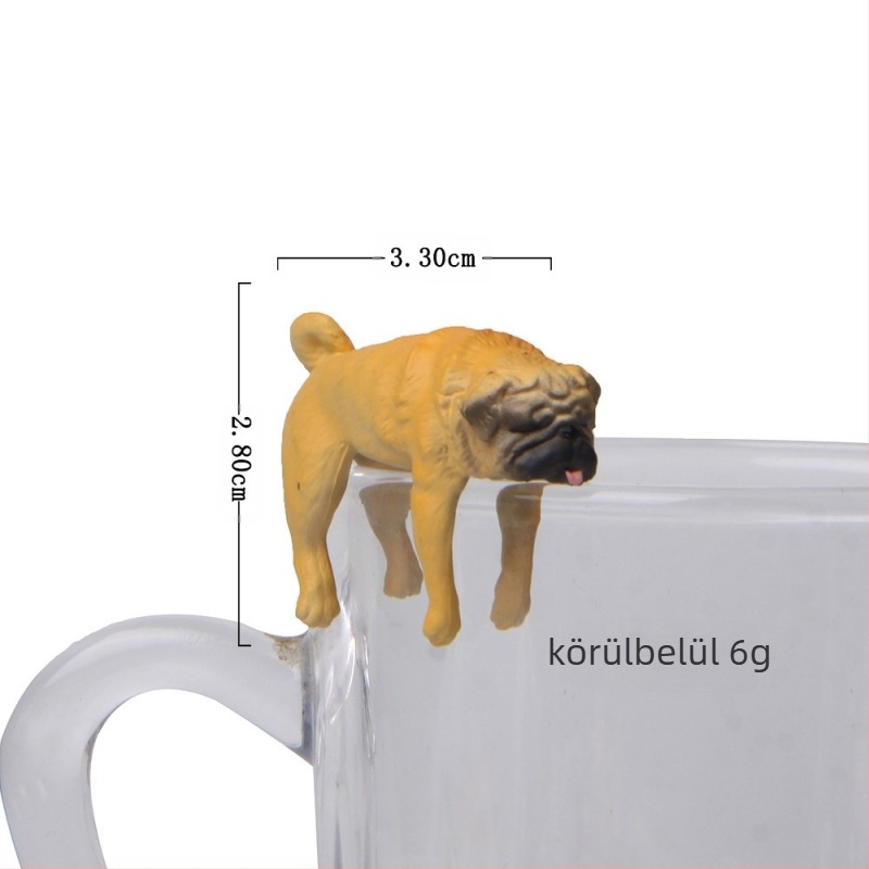 PVC karikatúra kertdekorációs figura, idilli stílus, injekciós öntéses kivitel, fügő dekoratív kiegészítő