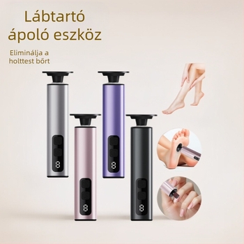 Elektromos lábreszelő 9 fokozatú beállítással, újratölthető, csendes - eltávolítja a halott bőrt és a tyúkszemeket