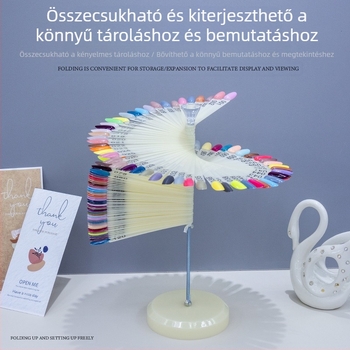 GNDG manikűr kijelző tábla, műanyag, OEM, 0,3 kg