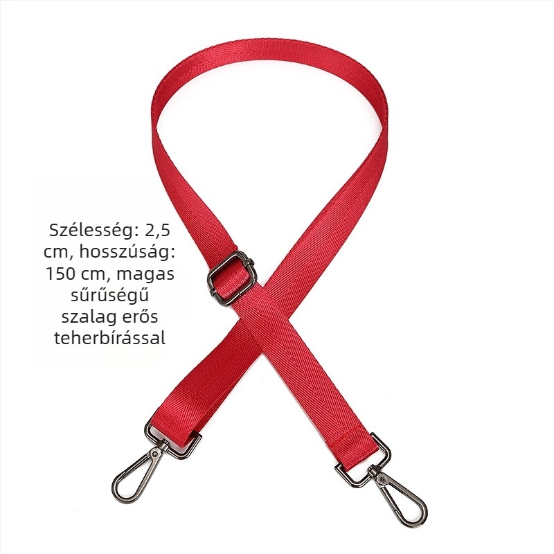 Nylon vállpánt négyzet alakú táskához, irodalmi kínai stílus, 2024 tavasz, mindennapi használat