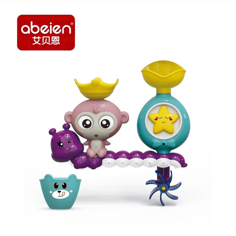 Fürdőjáték babáknak – ABS anyag, Aibin márka, vízi játék, 0–3 éveseknek, 3C tanúsított