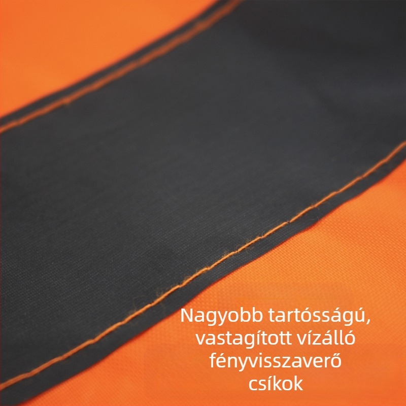 Kültéri rozsdamentes acél szélirány-jelző, fluoreszcens és fényvisszaverő felülettel, modell 002