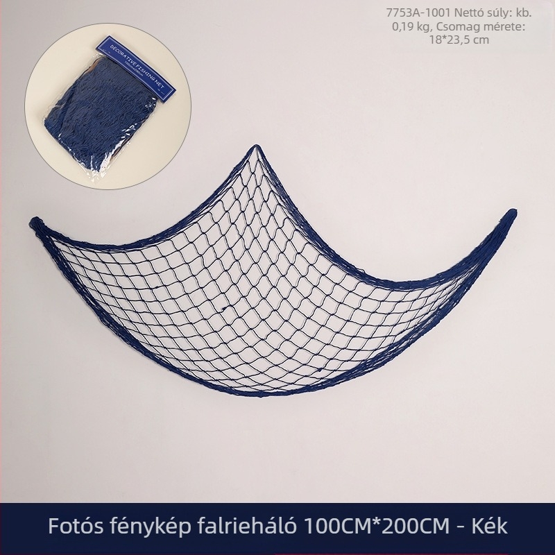 Fotófalhoz tartozó halászháló – modern, kézzel készített, idegen alakú, művészi fotókeret (Brand: Suojun; Stílus: Modern; Kézműves: Kézzel készített; Forma: Idegen alakú; Fotókeret jellemzői: Művészi)