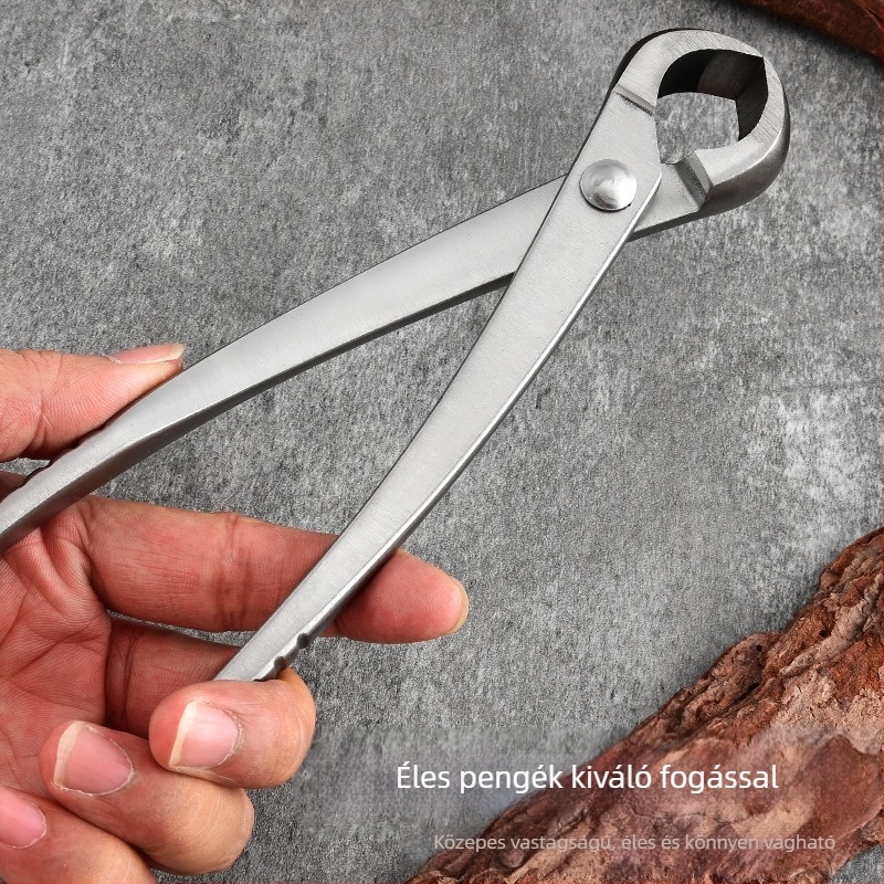 Professzionális bonsai szerszámkészlet – egy darabból készült acélszerkezetből, Ball Joint Pliers, Leaf Bud Cutter és Wire Cutter