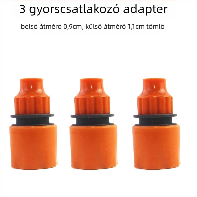 Deo műanyag vízcső elosztó – kapcsolóval, 1-4 osztó kert öntözéséhez