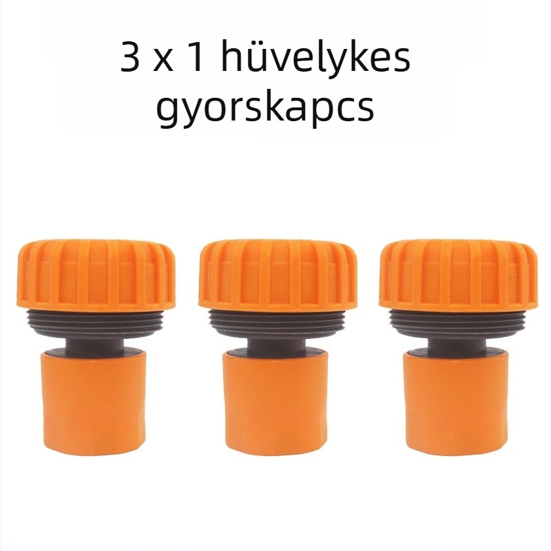 Deo műanyag vízcső elosztó – kapcsolóval, 1-4 osztó kert öntözéséhez