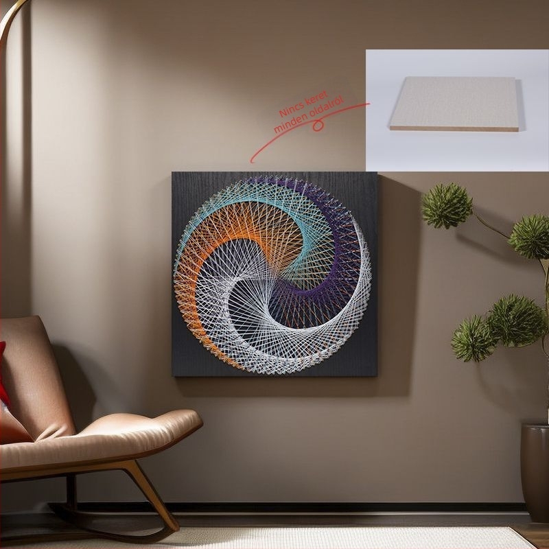 Geometriai szegecsekkel készült DIY szövőművészeti készlet — Univerzális keret, kínai stílus (Márka: Other; Keret: Univerzális modell; Stílus: Kínai stílus)