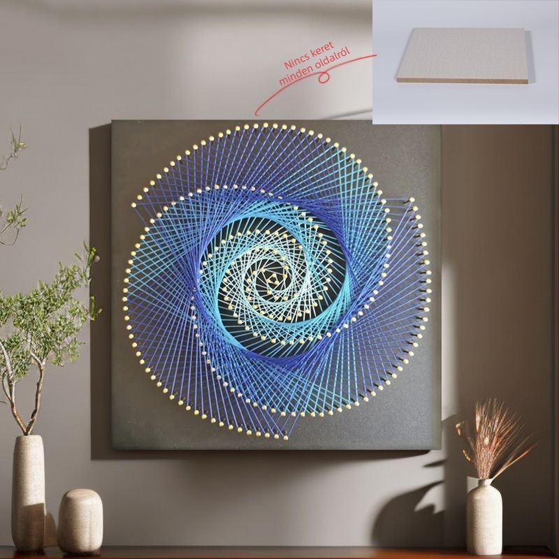 Geometriai szegecsekkel készült DIY szövőművészeti készlet — Univerzális keret, kínai stílus (Márka: Other; Keret: Univerzális modell; Stílus: Kínai stílus)