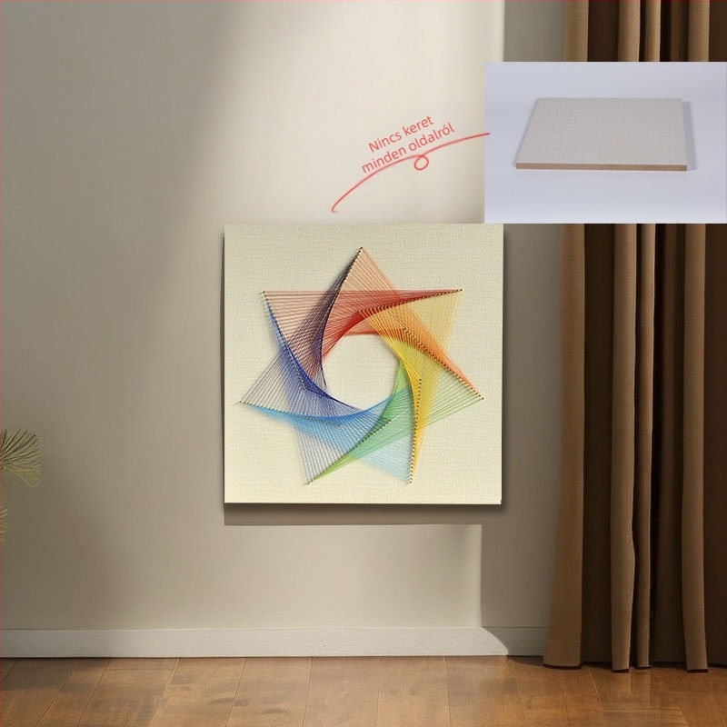 Geometriai szegecsekkel készült DIY szövőművészeti készlet — Univerzális keret, kínai stílus (Márka: Other; Keret: Univerzális modell; Stílus: Kínai stílus)