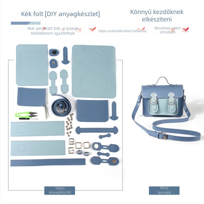 Cambridge válltáska — PU anyag, fedélzárás, egy vállpánt, háromdimenziós külső, telefon- és ID-zsebek