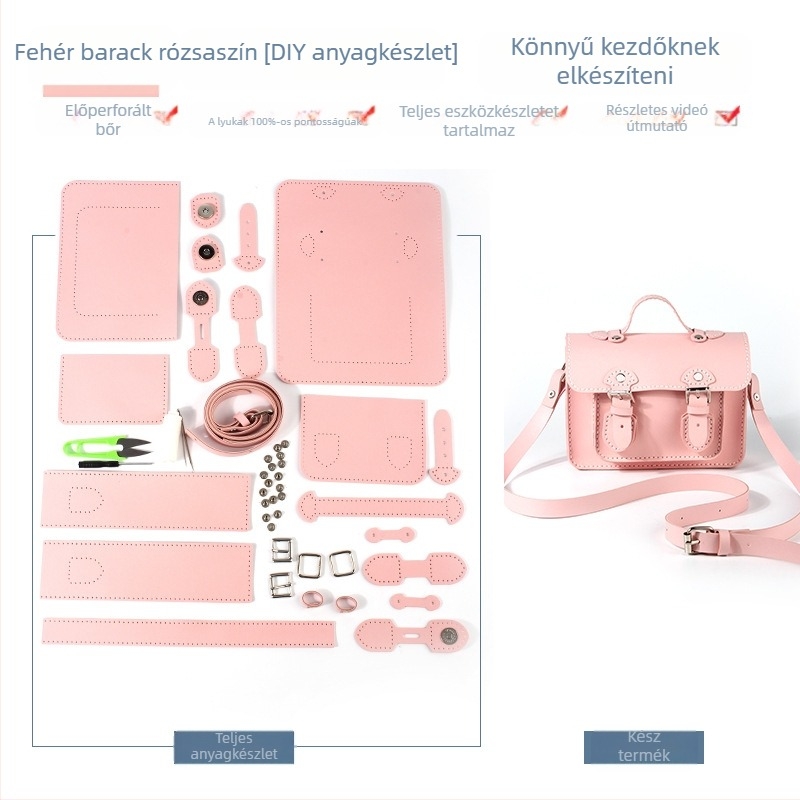 Cambridge válltáska — PU anyag, fedélzárás, egy vállpánt, háromdimenziós külső, telefon- és ID-zsebek