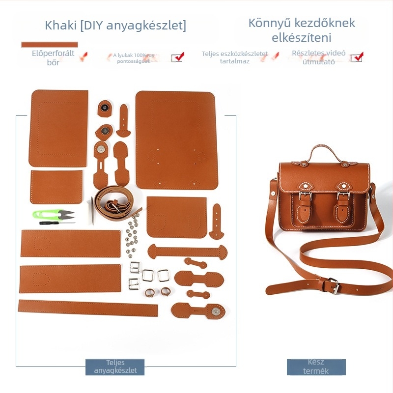 Cambridge válltáska — PU anyag, fedélzárás, egy vállpánt, háromdimenziós külső, telefon- és ID-zsebek