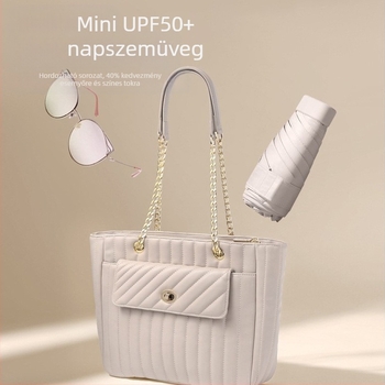 South Joe ultrakönnyű hatszárnyú napernyő nőknek pánttal | kézi nyitás, alumíniumváz, 210T anyag, UPF>50, kompakt zsebes dizájn