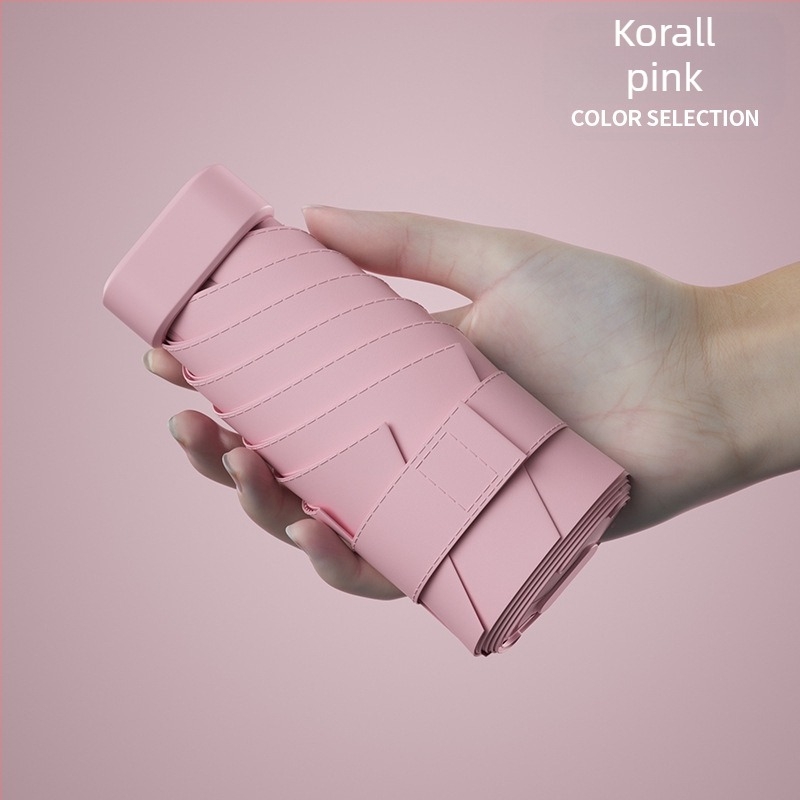 South Joe ultrakönnyű hatszárnyú napernyő nőknek pánttal | kézi nyitás, alumíniumváz, 210T anyag, UPF>50, kompakt zsebes dizájn