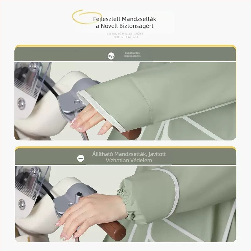 Túra eső poncsó EVA anyagból, felnőtt, 1 személy, 322 g