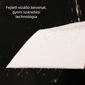 Automata, összecsukható esernyő férfiaknak és nőknek, kettős használat nap és eső, megerősített 12 bordával, acél tengellyel, UPF > 50.