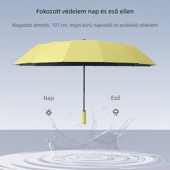 Napernyő 16 bordával, automata nyitás, UPF > 50, vas rúd, műanyag fogantyú