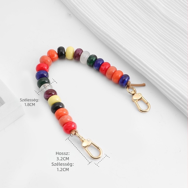 Állítható táska-/válltáska pánt (Longxiang mini stílus; kopásálló; szuper rost; 2023 tavasz; Dumpling táska pánt)