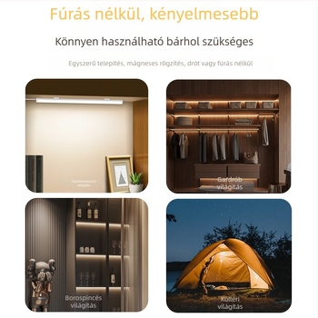 Tanulmányi asztali lámpa USB-s tápegységgel, gombos kapcsolóval, PC anyagból, állítható fényerő, modern minimalist stílus