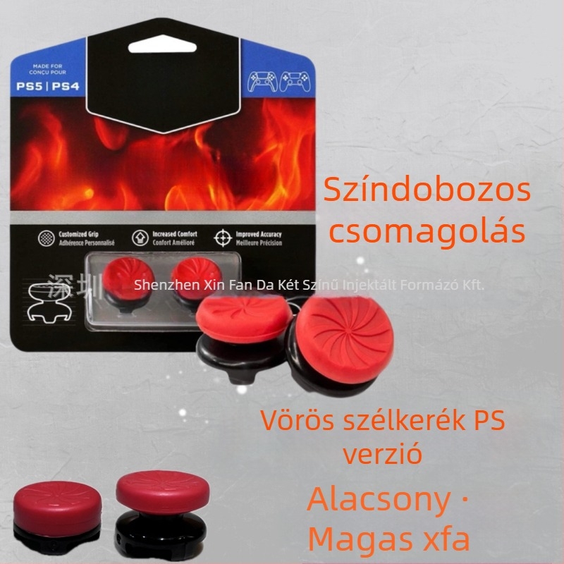 PS5/Xbox joystick rockercsapka, magasító sapka, USB, műanyag, logóval testreszabható