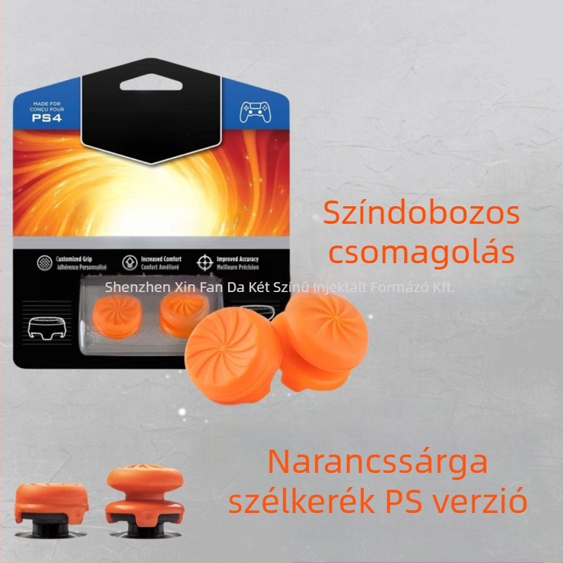 PS5/Xbox joystick rockercsapka, magasító sapka, USB, műanyag, logóval testreszabható