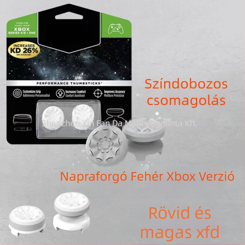 PS5/Xbox joystick rockercsapka, magasító sapka, USB, műanyag, logóval testreszabható