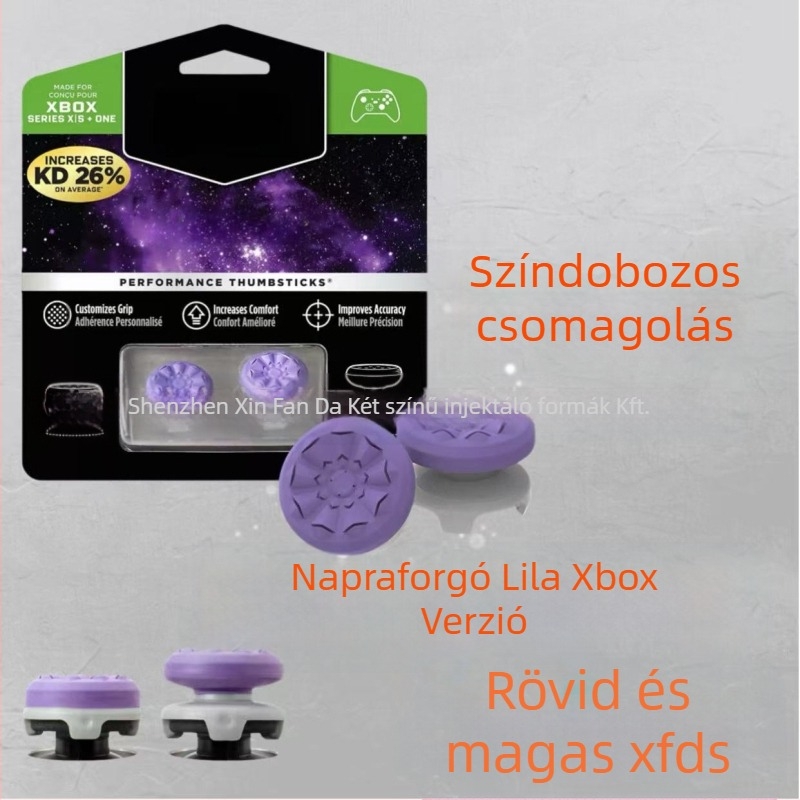 PS5/Xbox joystick rockercsapka, magasító sapka, USB, műanyag, logóval testreszabható