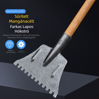 Fogas hólapát, Yinghui, modell T-toothed shovel