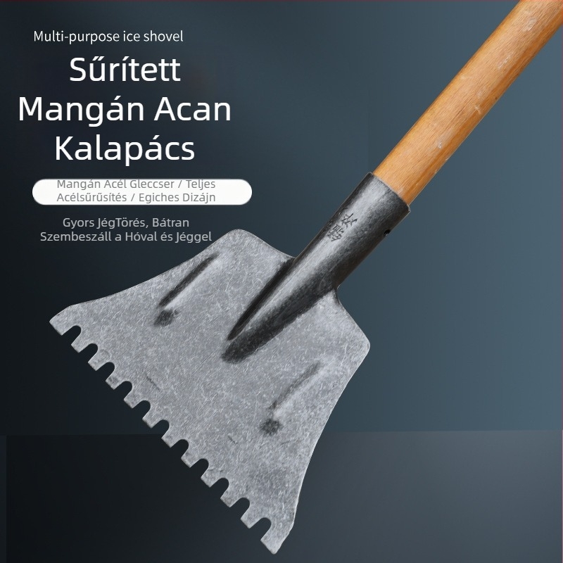 Fogas hólapát, Yinghui, modell T-toothed shovel