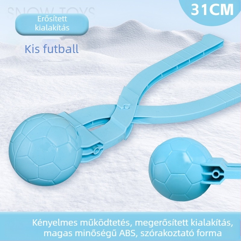 Műanyag hópelyhes klip gyerekeknek, kültéri játék, 7–14 éveseknek megfelelő, 3C tanúsított