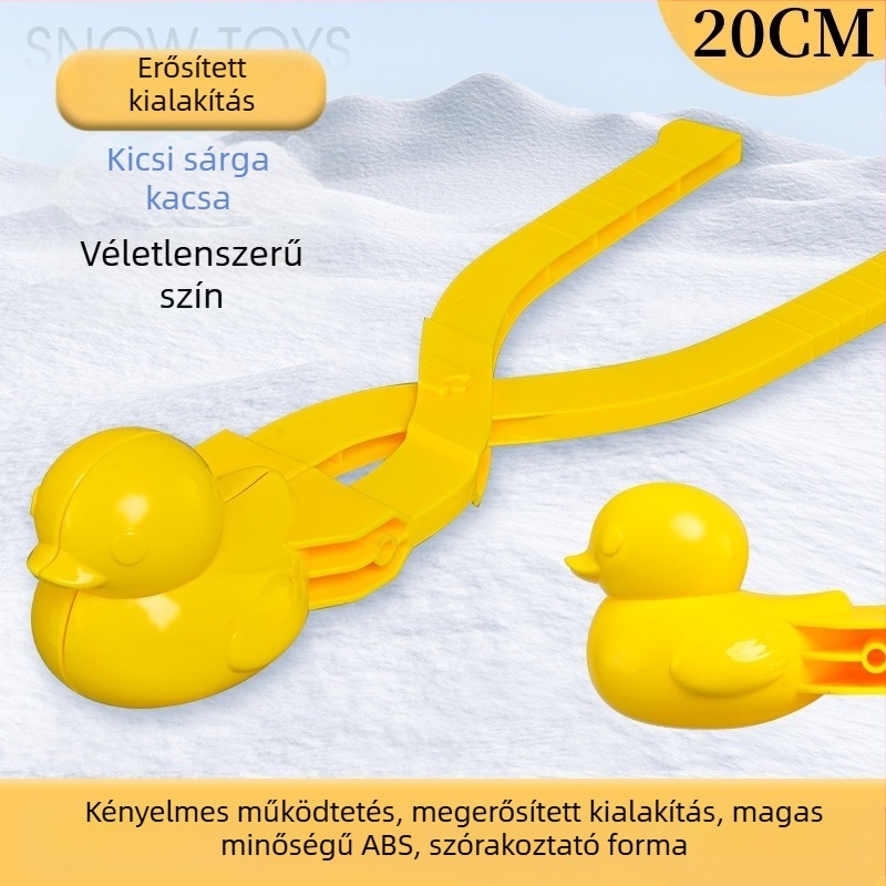 Műanyag hópelyhes klip gyerekeknek, kültéri játék, 7–14 éveseknek megfelelő, 3C tanúsított