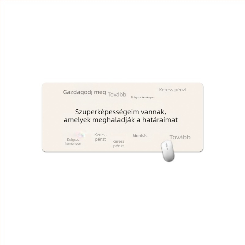 Cyber gamer egérpad, természetes gumi, csúszásmentes, hőtranszfer nyomtatás
