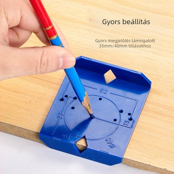 Pántok telepítésére szolgáló eszköz szekrényajtókhoz — Márka Other; Sorozat Other; Termék típus Milling cutter; Importált: Nem