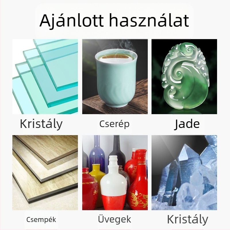 Jidu gyémánt ultra-vékony vágókorong üveghez, kerámiához, jadhoz és csempéhez – Brazed kivitel, modell 100-15