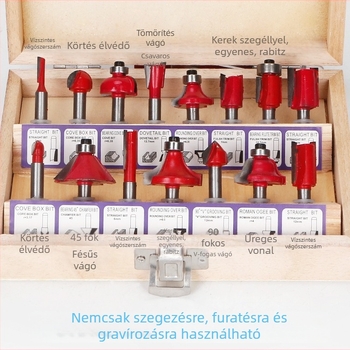 Faipari maró Bakelit fejjel, készlet 12 db/15 db