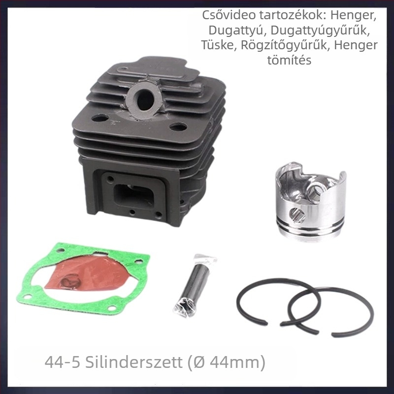 Kéthordós fűkasza hengerfej — fém, fűkasza/kertészeti géphez, 0,43 kg, kompatibilis a 40-5/430 és 40-6/44-5/48F modellekkel