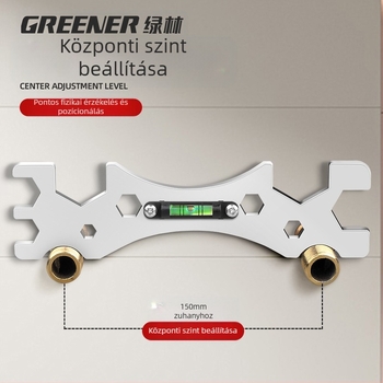 Greener multifunkcionális kulcs fürdőszobához és zuhanyzáshoz – rozsdamentes acél