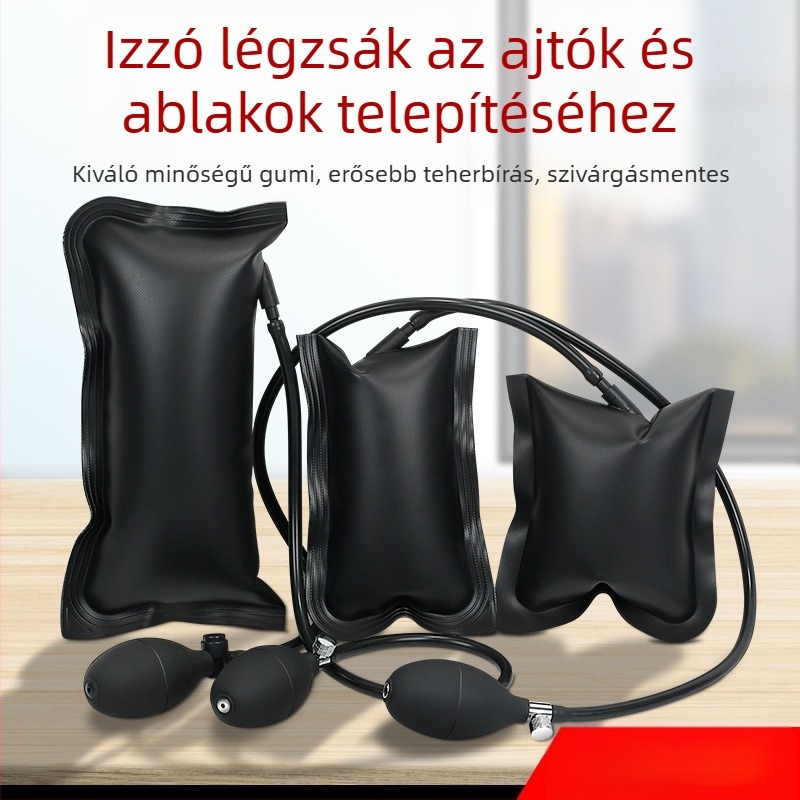 Ajtó- és ablaktelepítéshez készült légpárna, anyag: szilikon + PVC, Casilo, telepítéshez, otthoni használatra