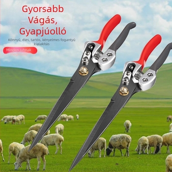Kézi gyapjúolló, rozsdamentes acél, Wallison márka, Modell: Professional wool shears, Sorozat: Wool shears