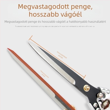 Kézi gyapjúolló, rozsdamentes acél, Wallison márka, Modell: Professional wool shears, Sorozat: Wool shears