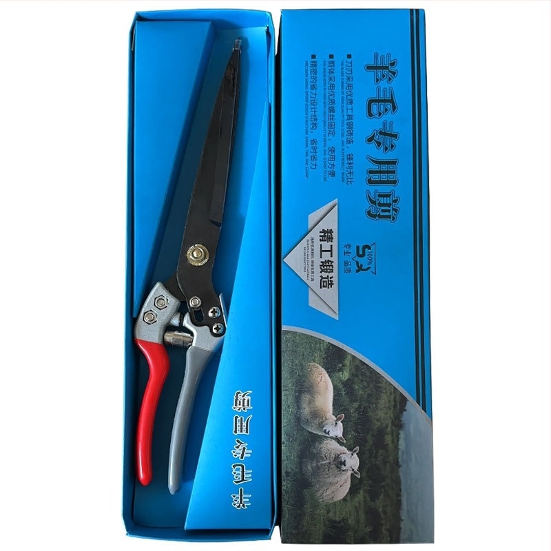 Kézi gyapjúolló, rozsdamentes acél, Wallison márka, Modell: Professional wool shears, Sorozat: Wool shears