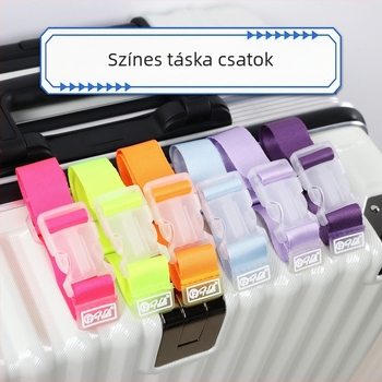 Bőröndhorgó és pántkészlet, nylon anyag, Blue Whale márka, szabadidős utazási stílus, ultrakönnyű, kopásálló