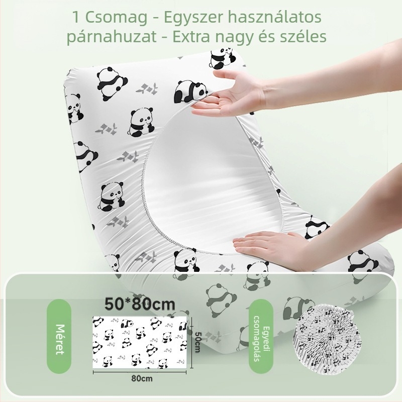 Egyszer használatos párnahuzat – otthoni és utazási készlet, vastagabb nem szövött anyag | Travel You