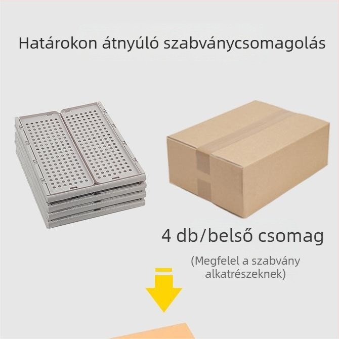 Garderob tároló kosár tolható, rétegzett fiókokkal, műanyag, modell WYS8319A-8320, japán stílus, 2019-es megjelenés, csomagolás 15 darab