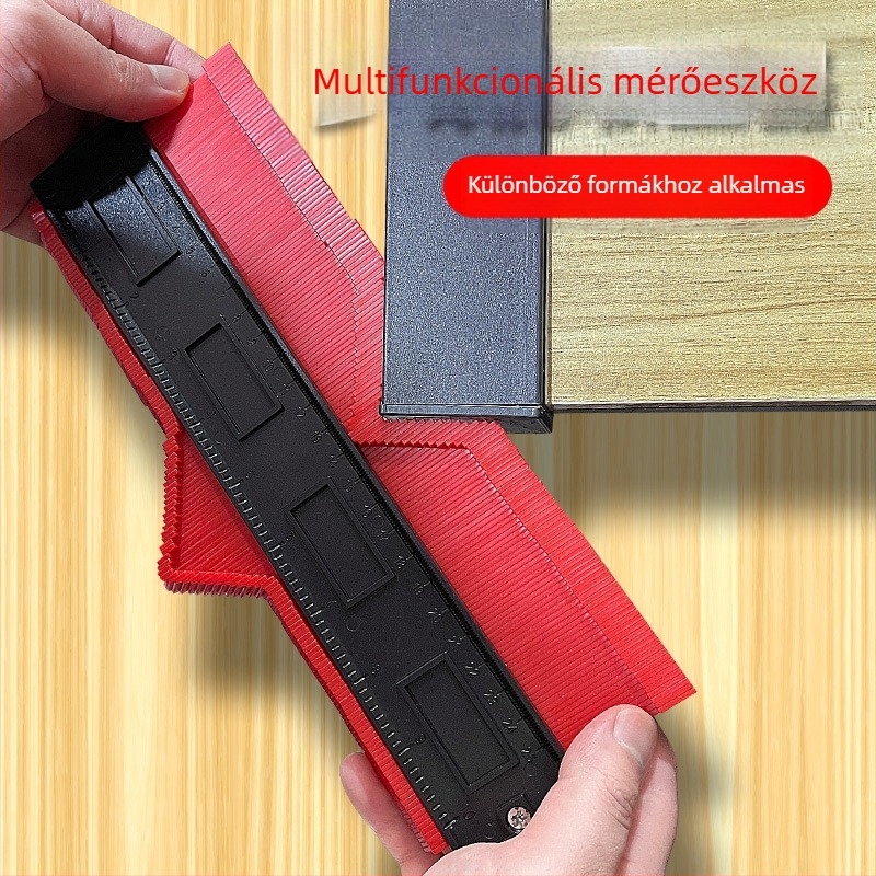 Mekla Profil- és Kontúr Mérő – Többfunkciós eszköz fameiparhoz szabálytalan profilok és ívek radián méréséhez