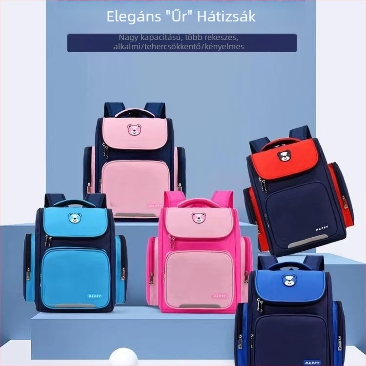 Űr témájú iskolatáska általános iskolásoknak, 6–12 éveseknek, 1., 3. és 6. osztály számára, uniszex, Oxford anyag, lélegző és vízálló